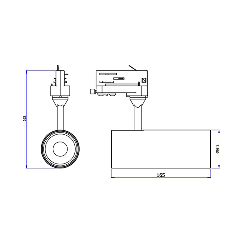 tekintettel a 20 w - ot 30w vezetett 15w nyomon követni fénybe vezetett